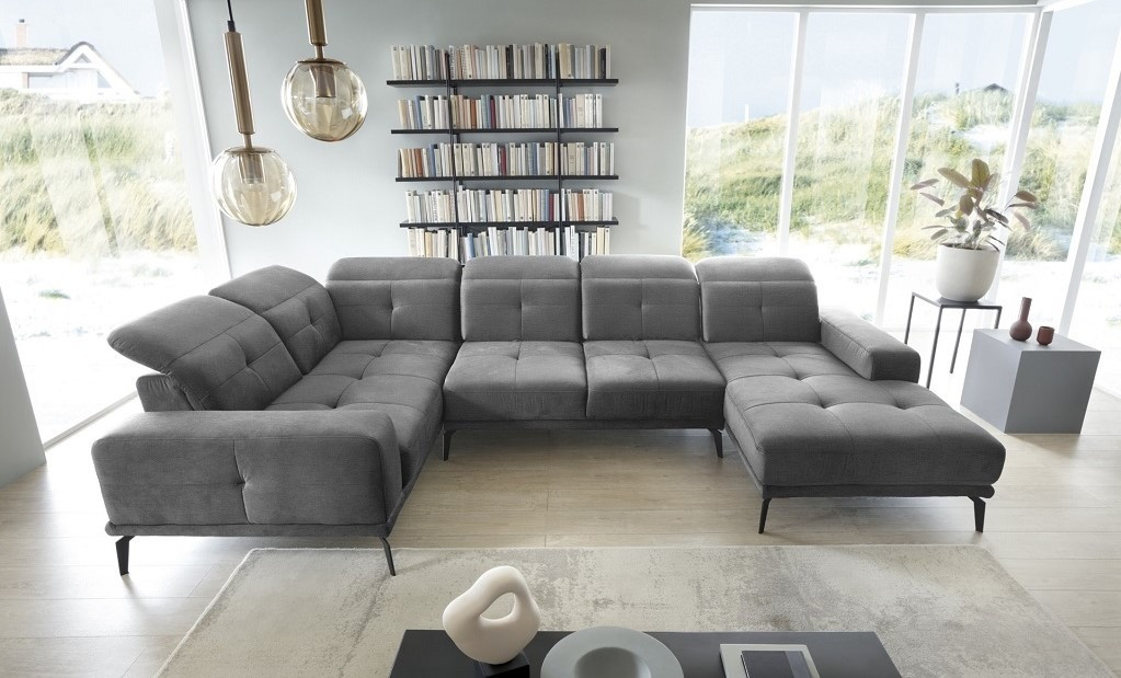 Poze Coltar living fix Neviro – L350 x l201 x h77 cm