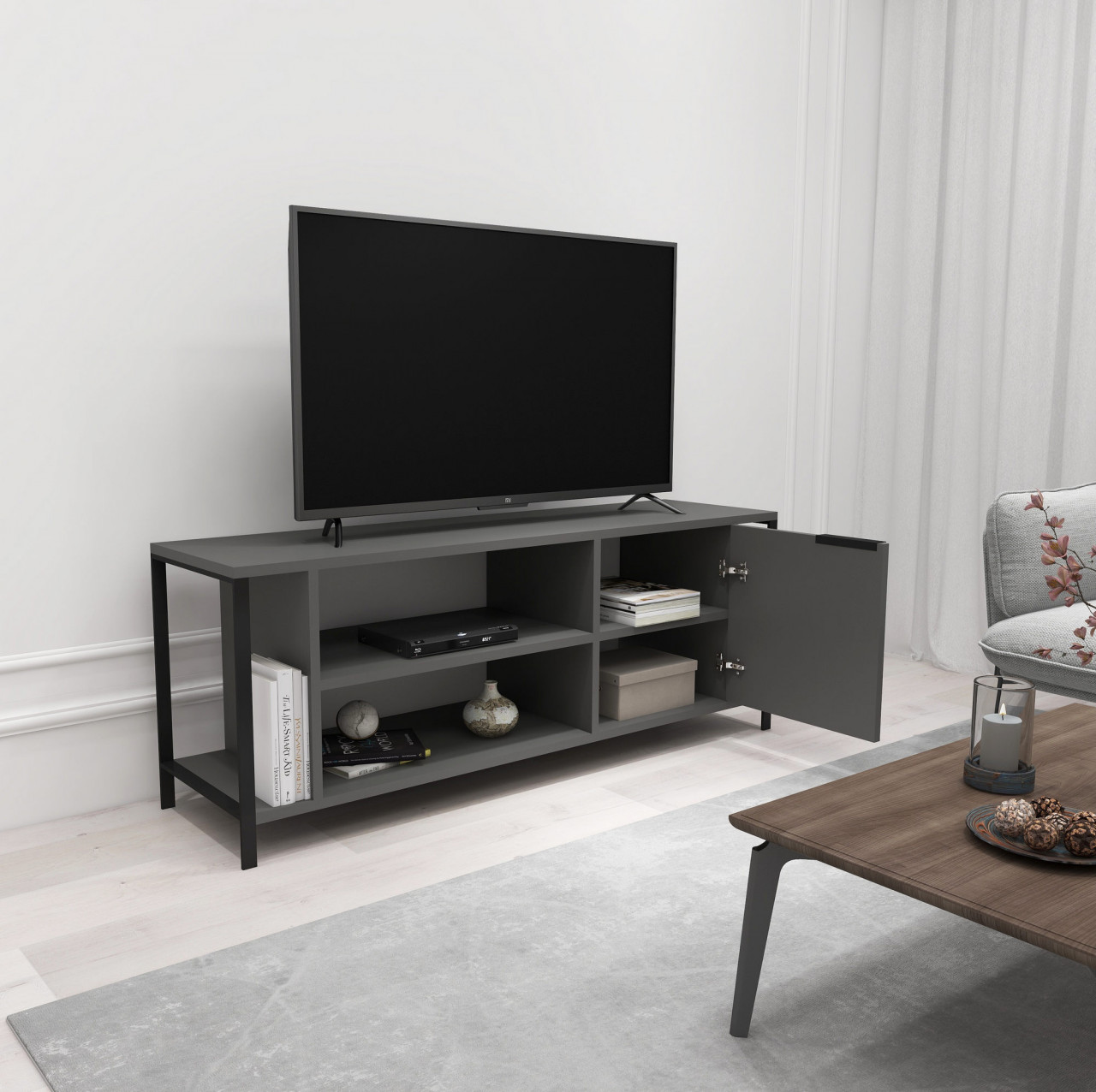 Poze Comoda TV Bond antracit