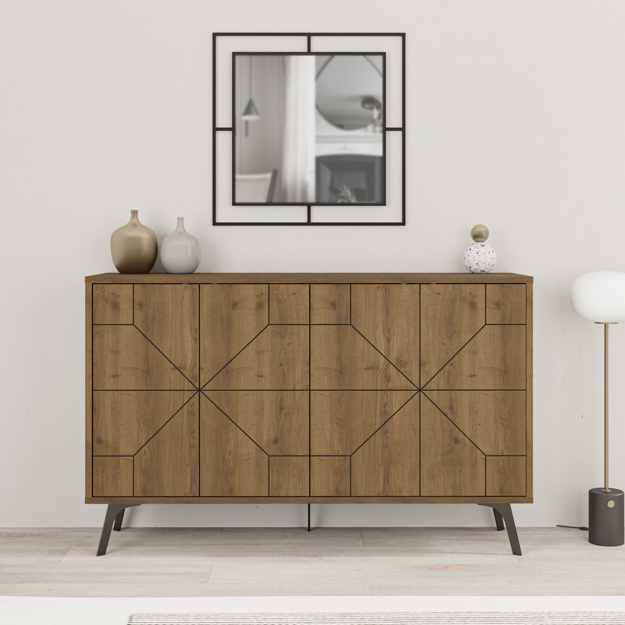 Poze Consola Dune lagina MDF L123 cm - H77,4 cm