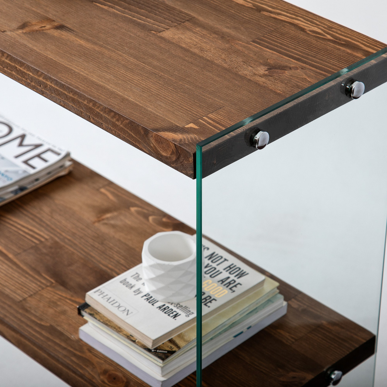Poze Consola Venedik sticla+ metal - H80 cm