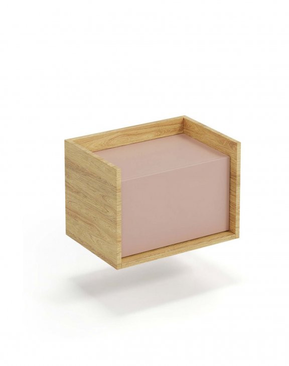Poze Corp modular Mobius 1D natur/roz – H36cm