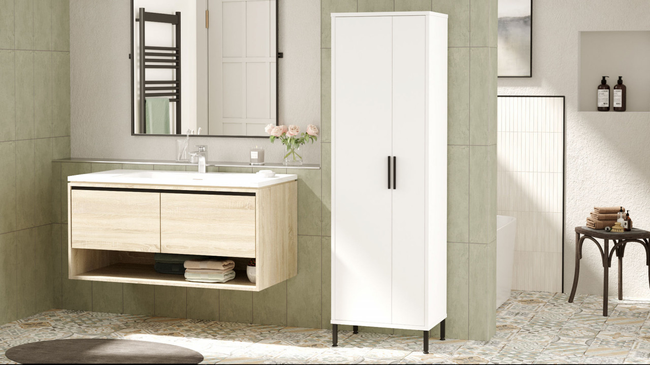 Poze Dulap MDF multifunctional DY1-W L50,4 cm - H165 cm