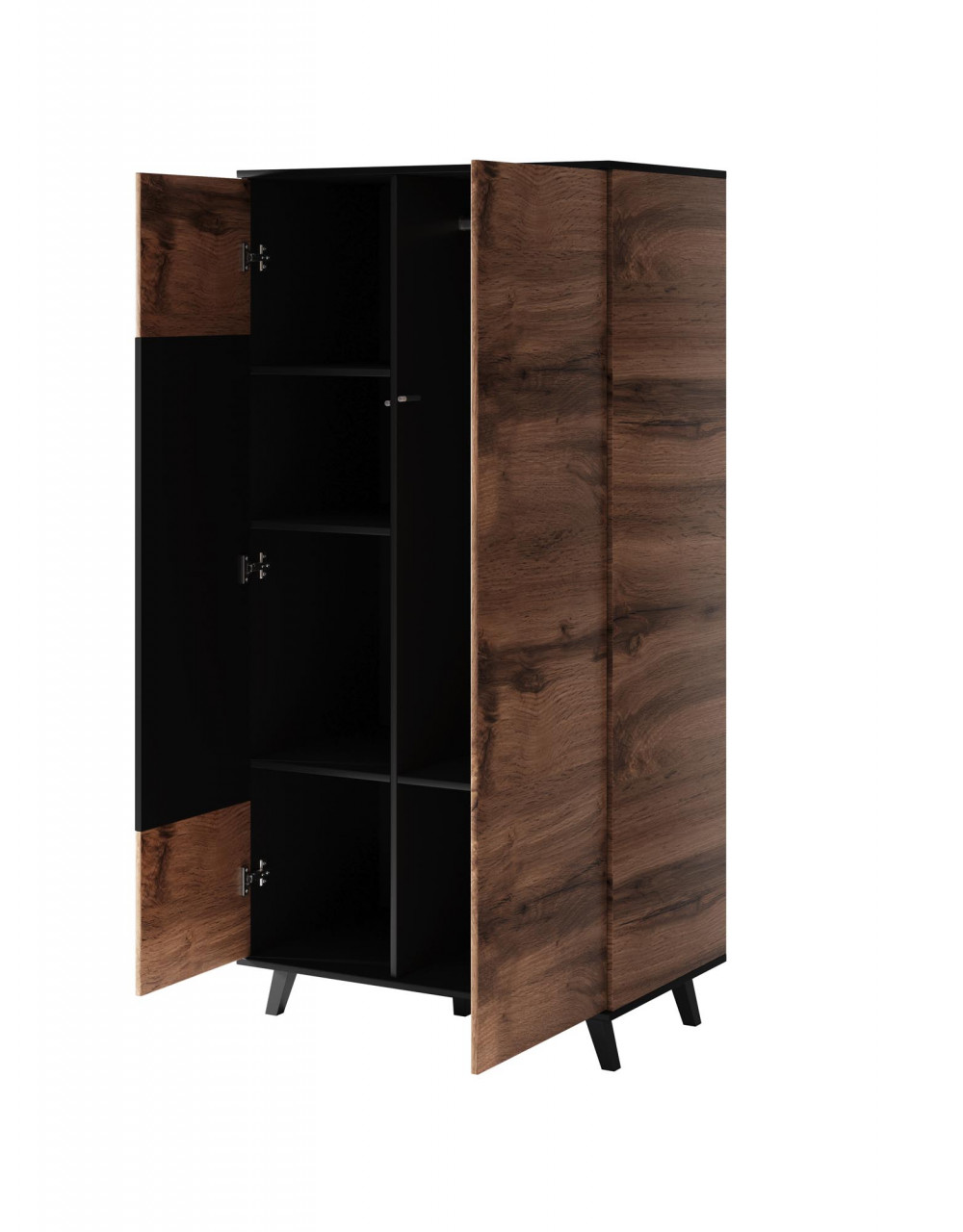 Poze Dulap Random S-1 stejar wotan/negru