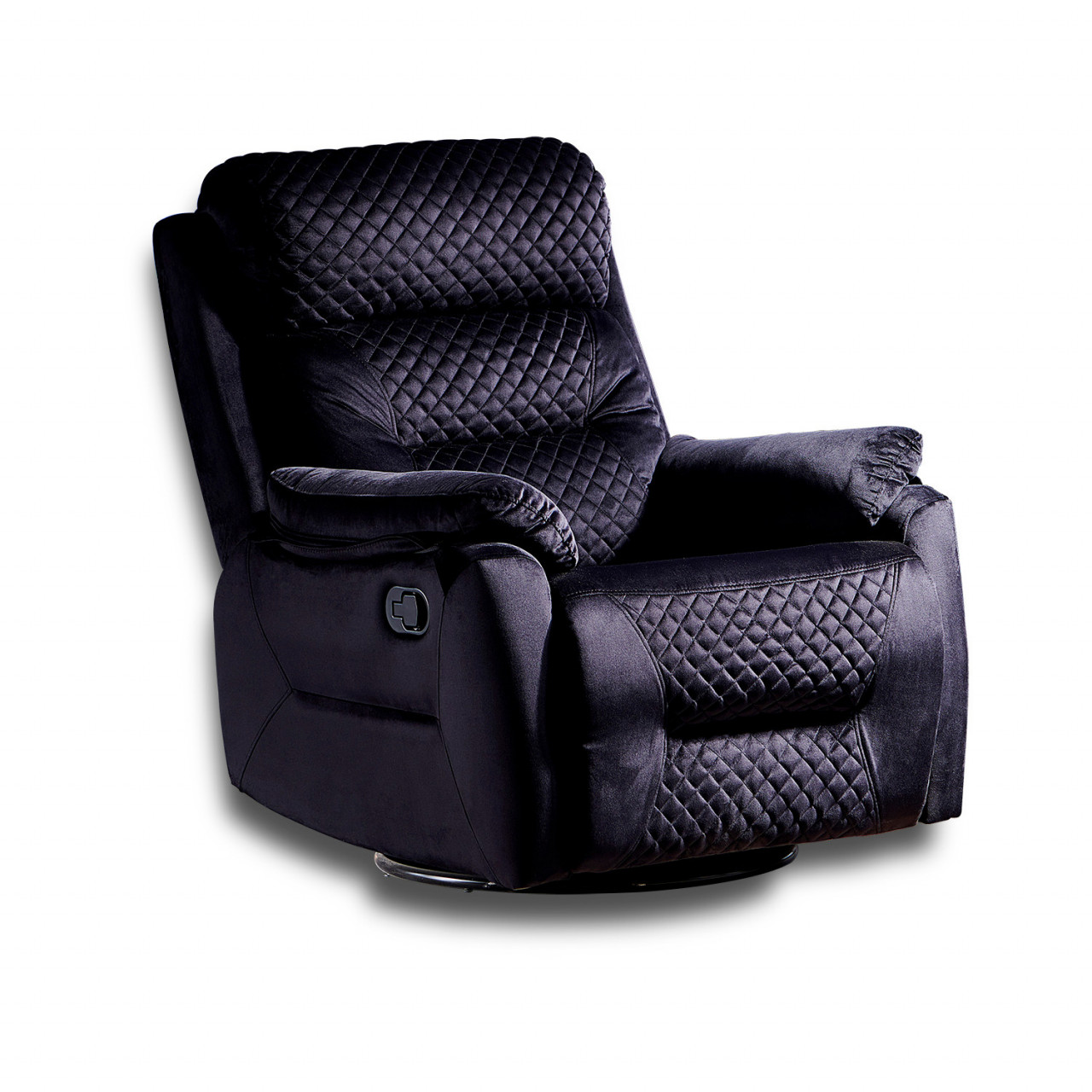 Poze Fotoliu recliner Trone negru