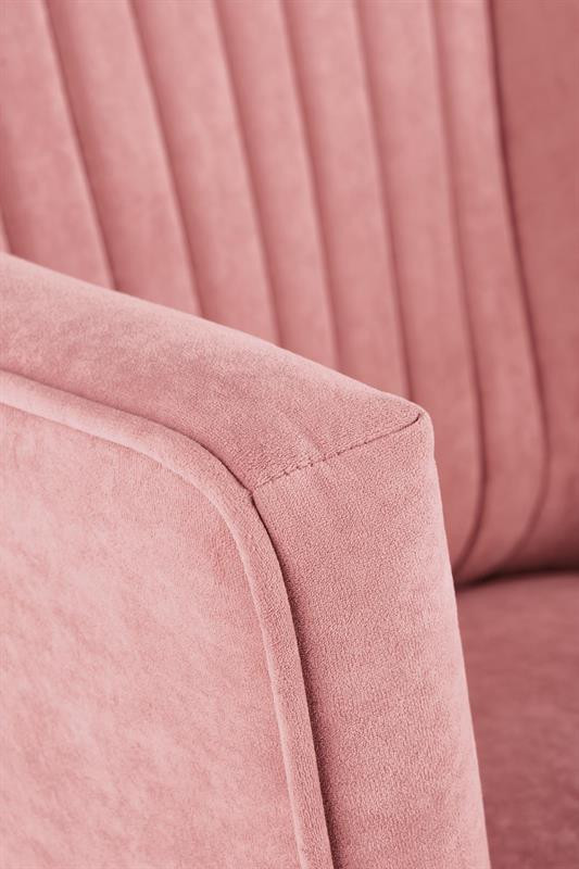 Poze Fotoliu tapitat Delgado Velvet roz – H100 cm