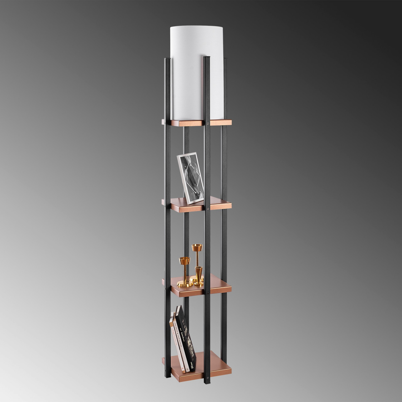 Poze Lampadar 7113 - Black, Copper