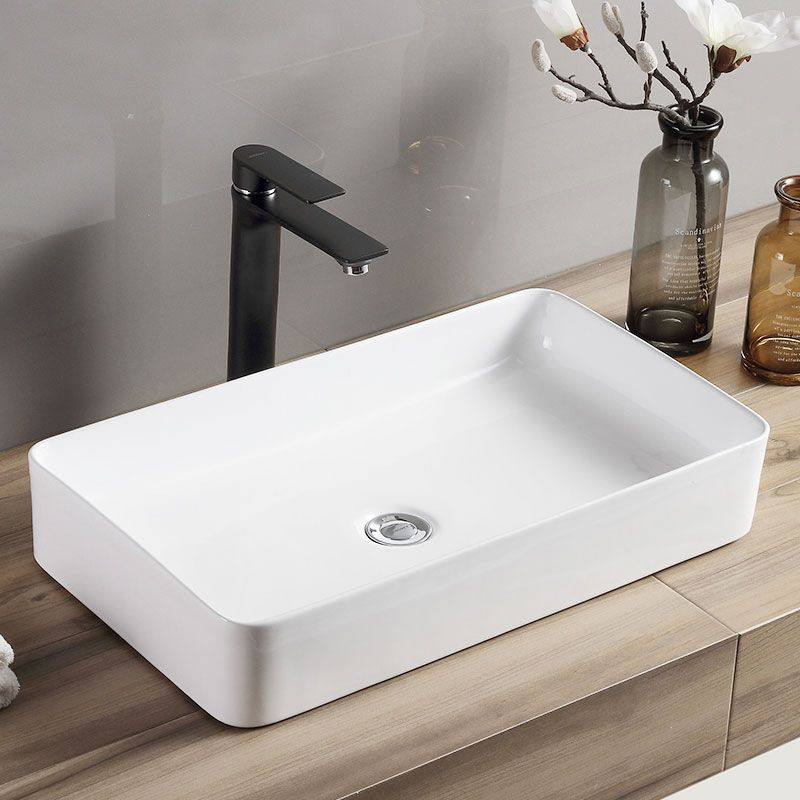 Poze Lavoar Denis ceramica sanitara alb – 61,5 cm