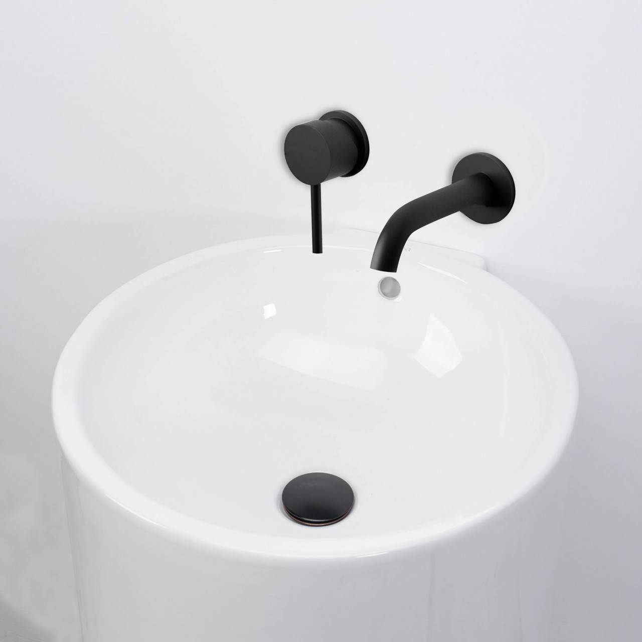 Poze Lavoar Estera freestanding alb ceramica – H81,5 cm
