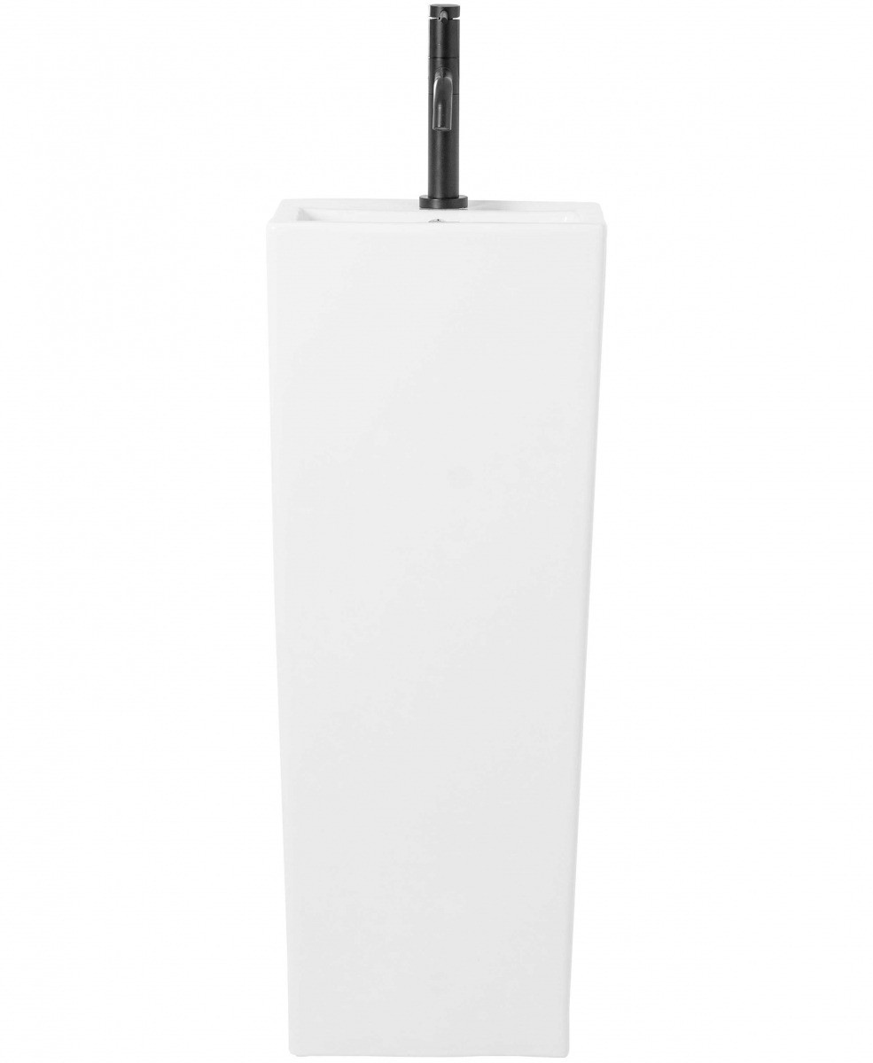 Poze Lavoar Kamila freestanding alb ceramica sanitara - H82 cm