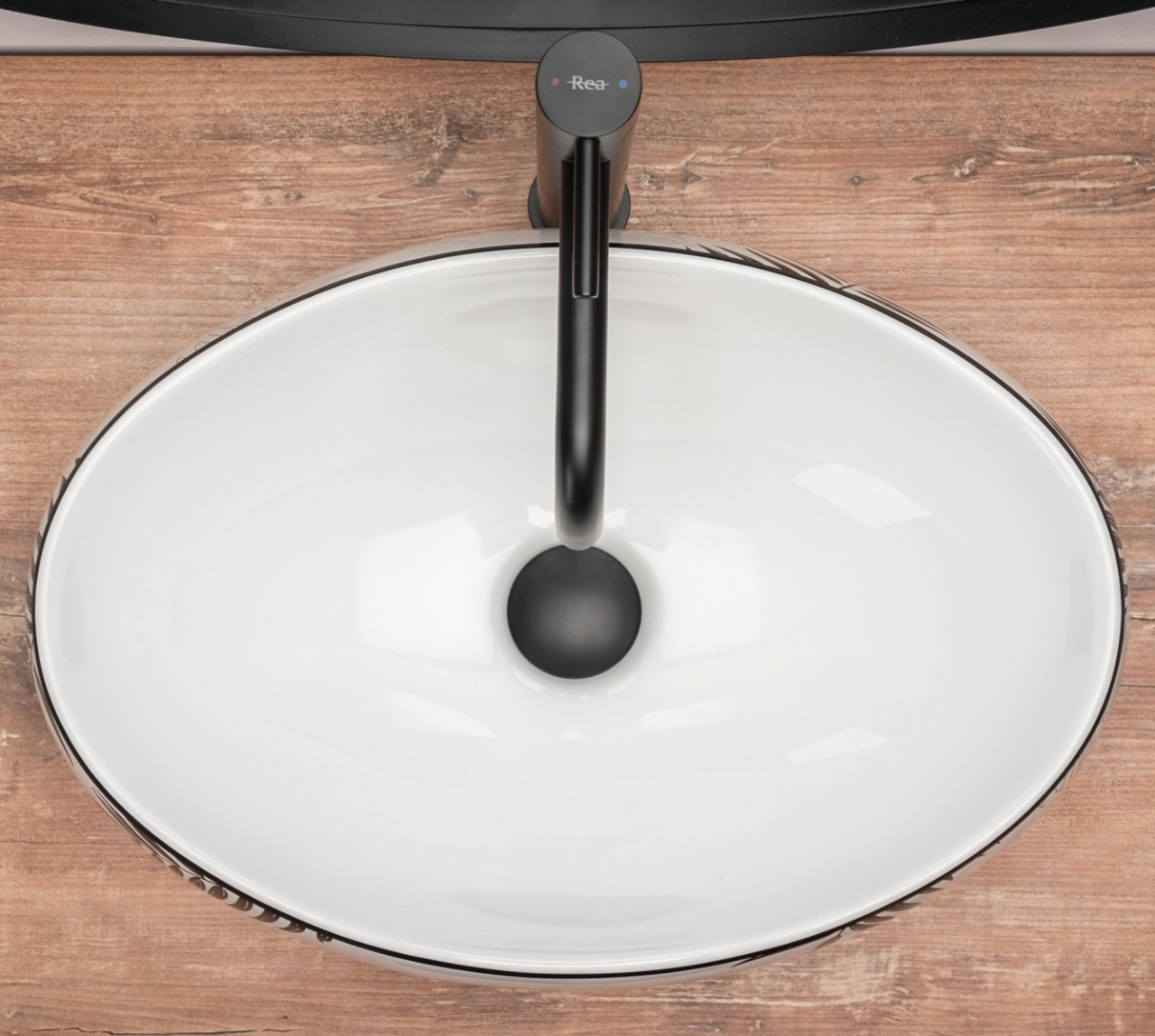 Poze Lavoar Shila alb ceramica sanitara - 41 cm