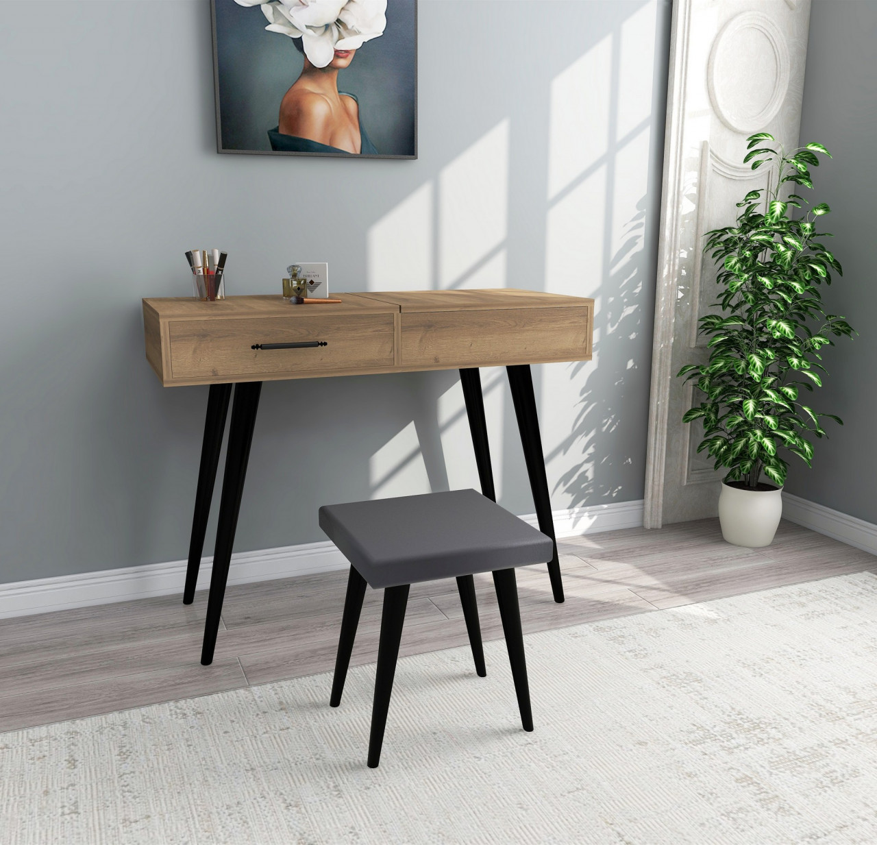 Poze Masa de machiaj Rouge stejar