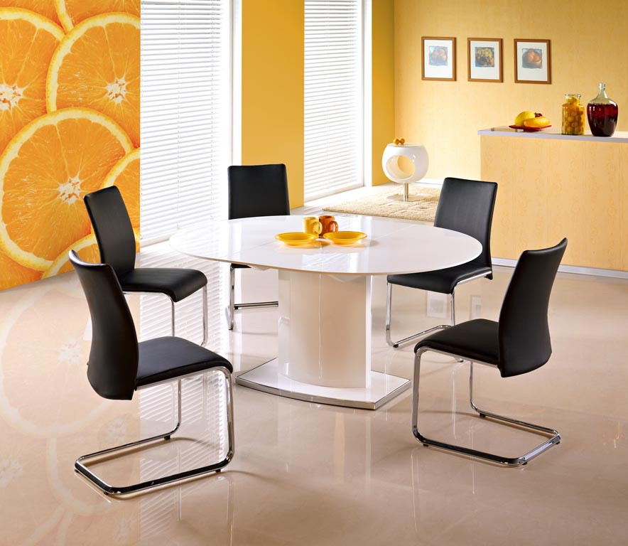 Poze Masa extensibila Federico alba - L120/160xl120xh76 cm