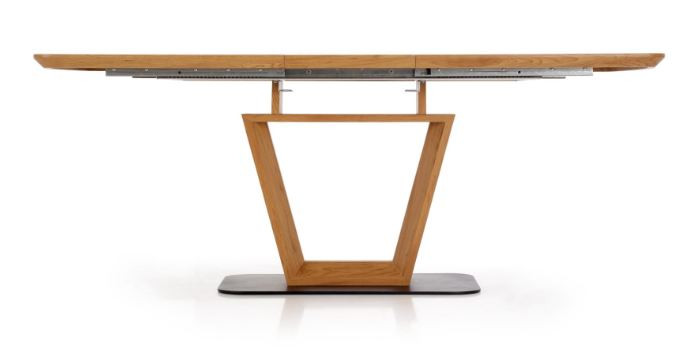 Poze Masa extensibila MDF + metal Blacky - L 160-220 x l 90 x h 76 cm