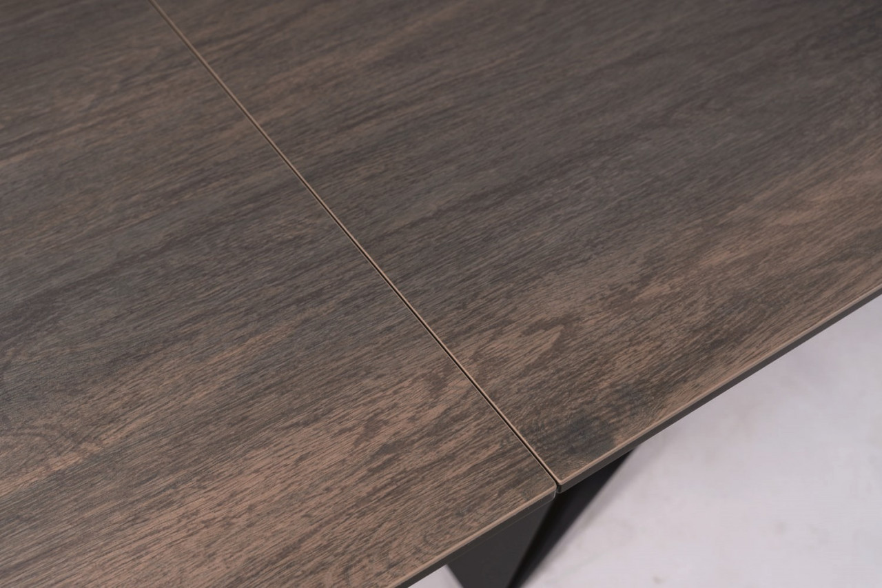 Poze Masa extensibila Westin Ceramic Maro/Negru mat - L160-240 cm