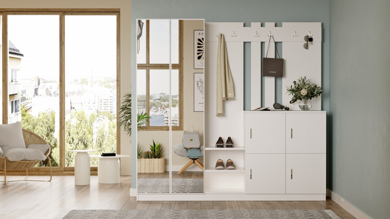 Poze Mobilier de hol DD9-W alb