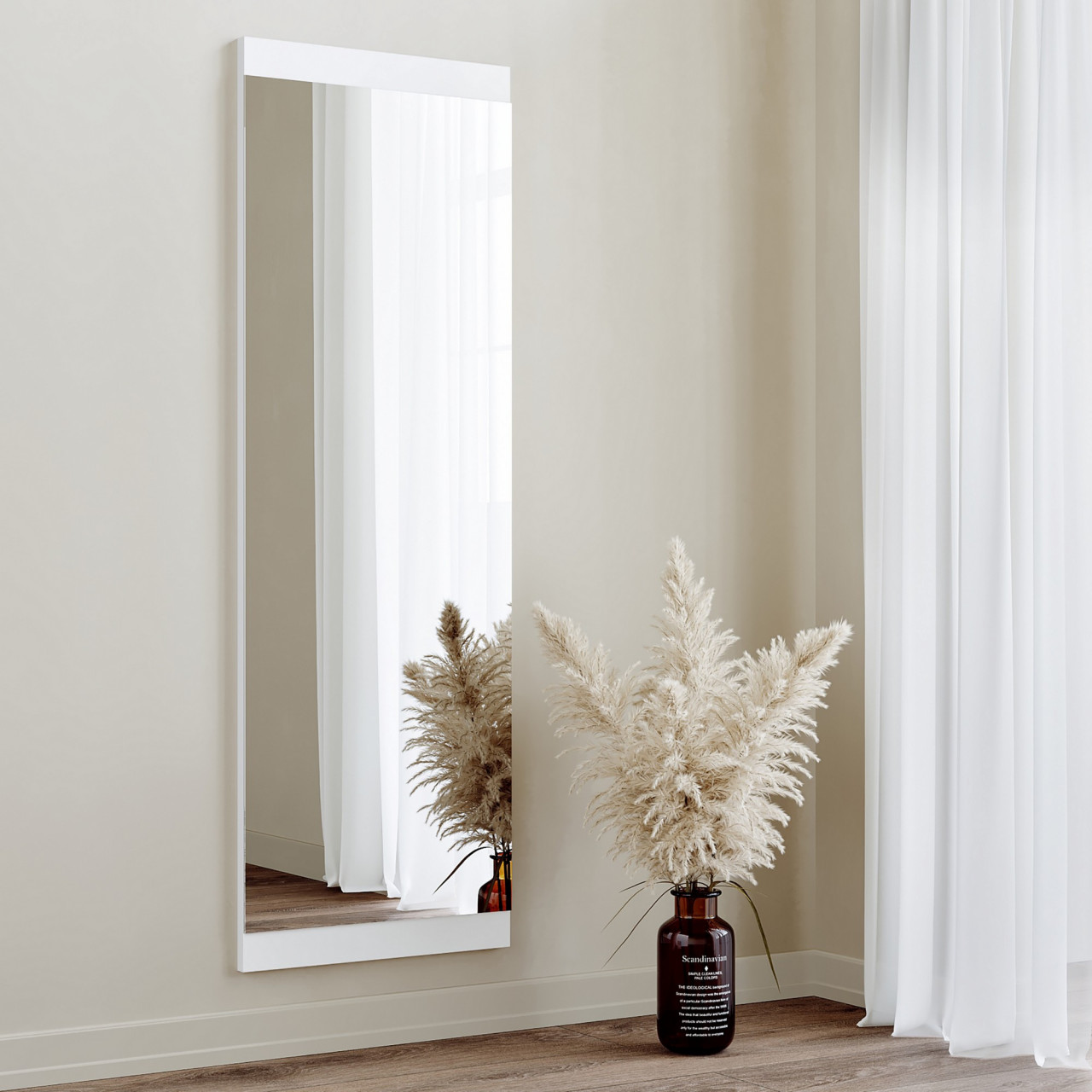 Poze Oglinda Boy Aynası Dekoratif Basic 40x120 cm