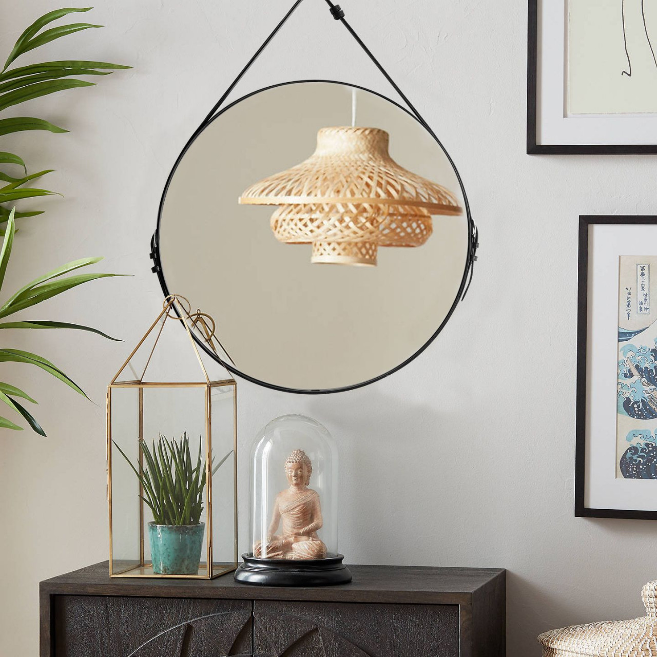 Poze Oglinda rotunda Loft 60 cm