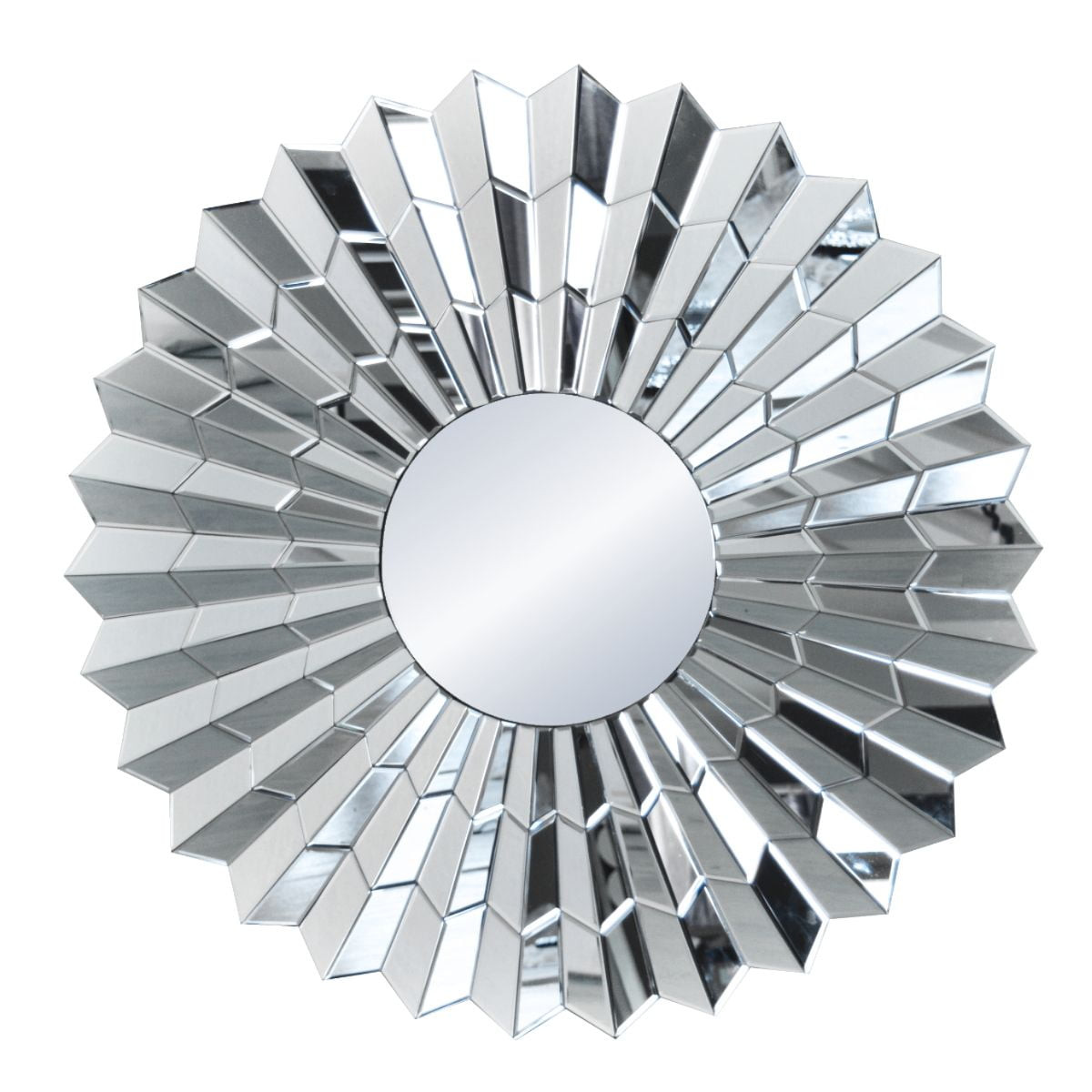 Poze Oglinda rotunda Violett Silver – Ø90 cm