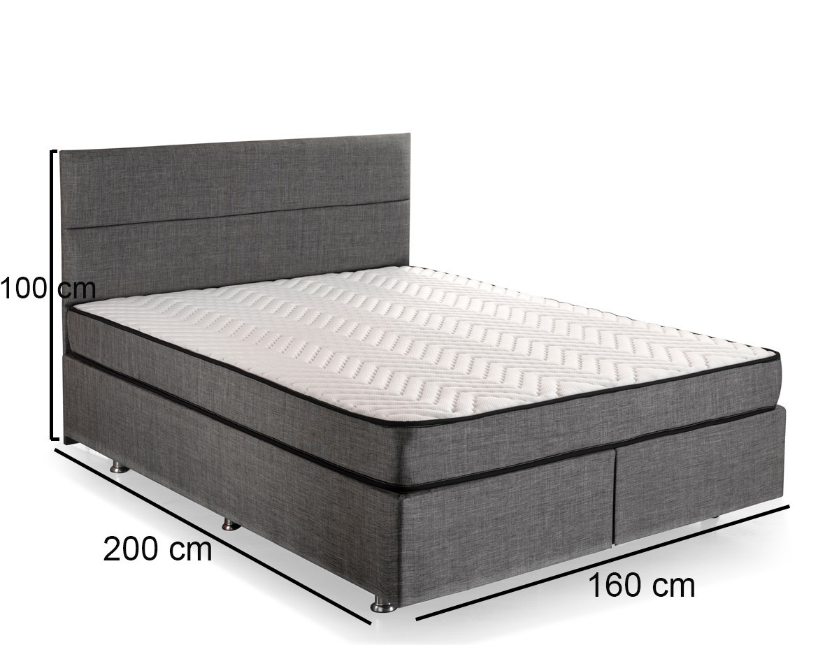 Poze Pat Silver T gri 160x200 cm