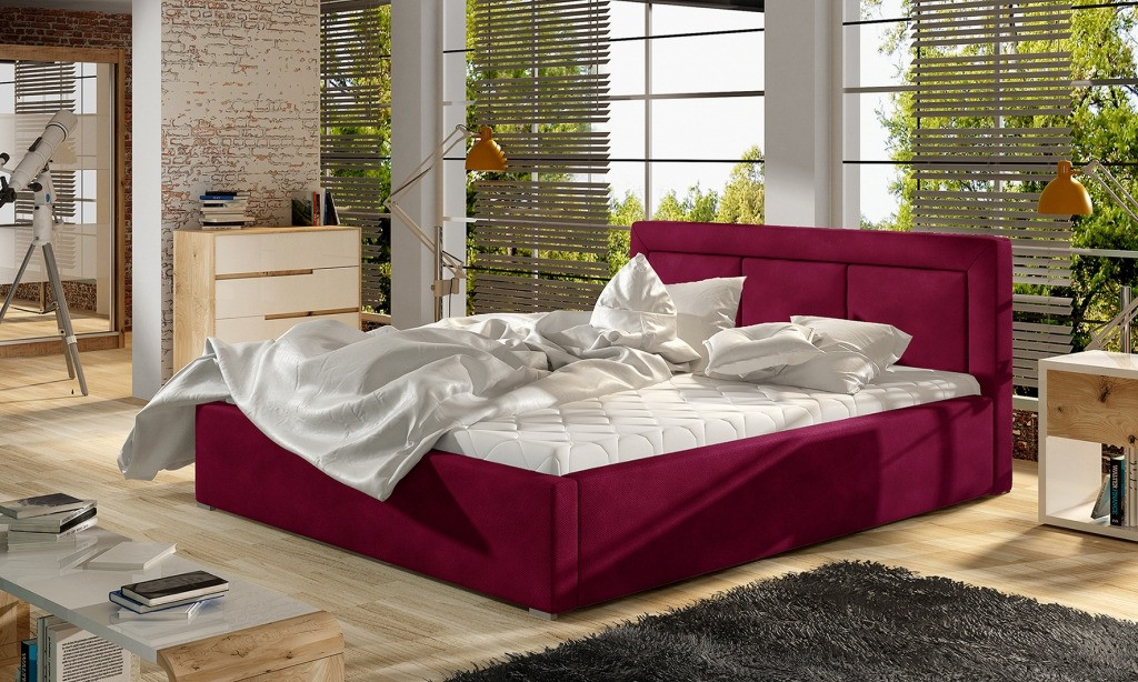 Poze Pat tapitat Belluno – 140/200, L223 x l140 x h93 cm