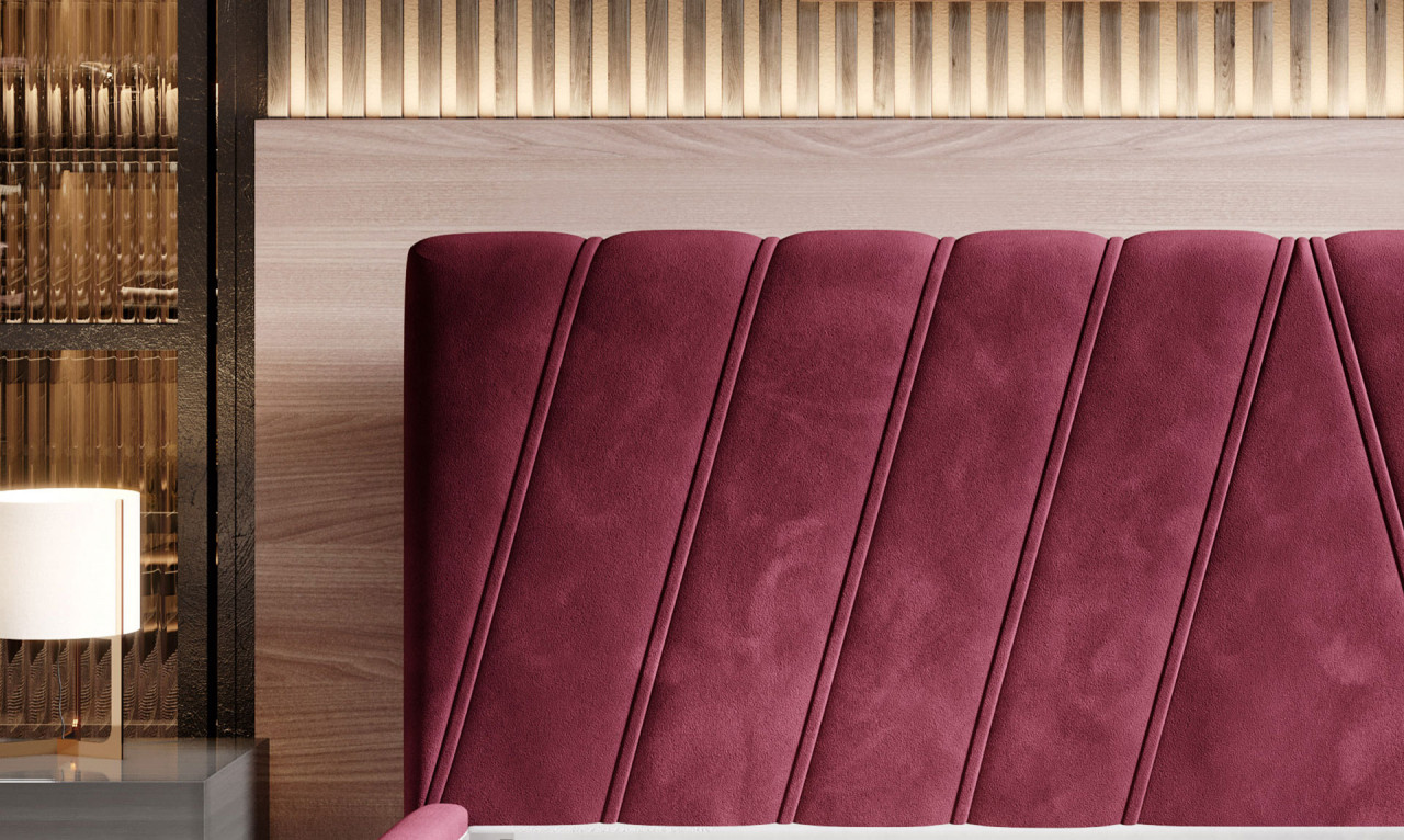 Poze Pat tapitat Calypso 180x200 cm