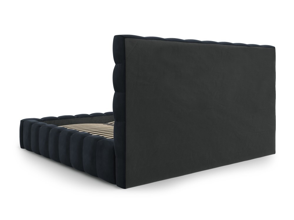 Poze Pat tapitat catifea Bali – 200×200 cm