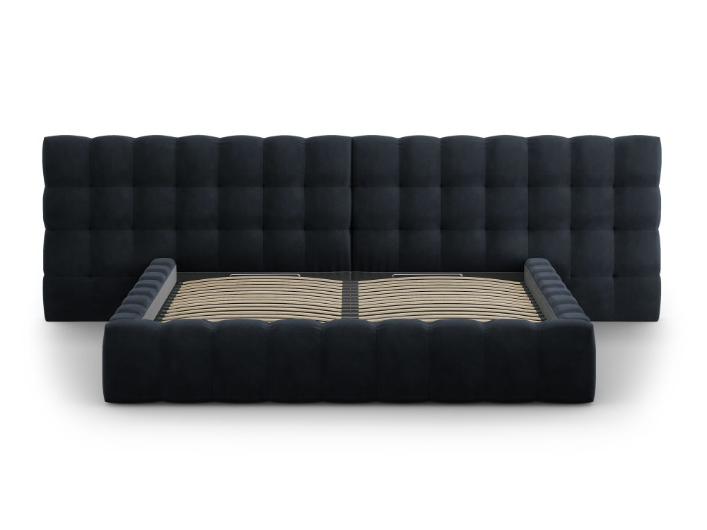 Poze Pat tapitat catifea Bali T – 200×200 cm