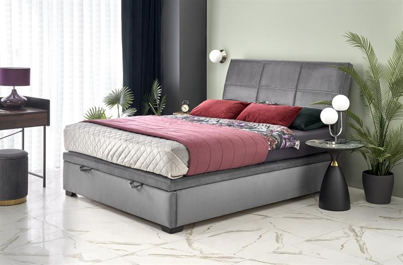 Pat tapitat continental 2 velvet gri – 160 x 200 cm