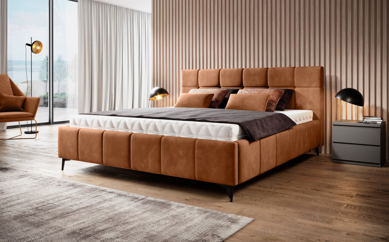 Poze Pat tapitat Naomi 140x200 cm