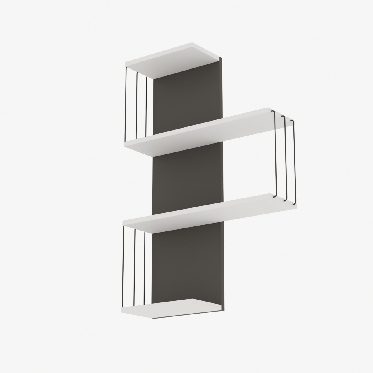 Poze Raft de perete Cambel - Anthracite