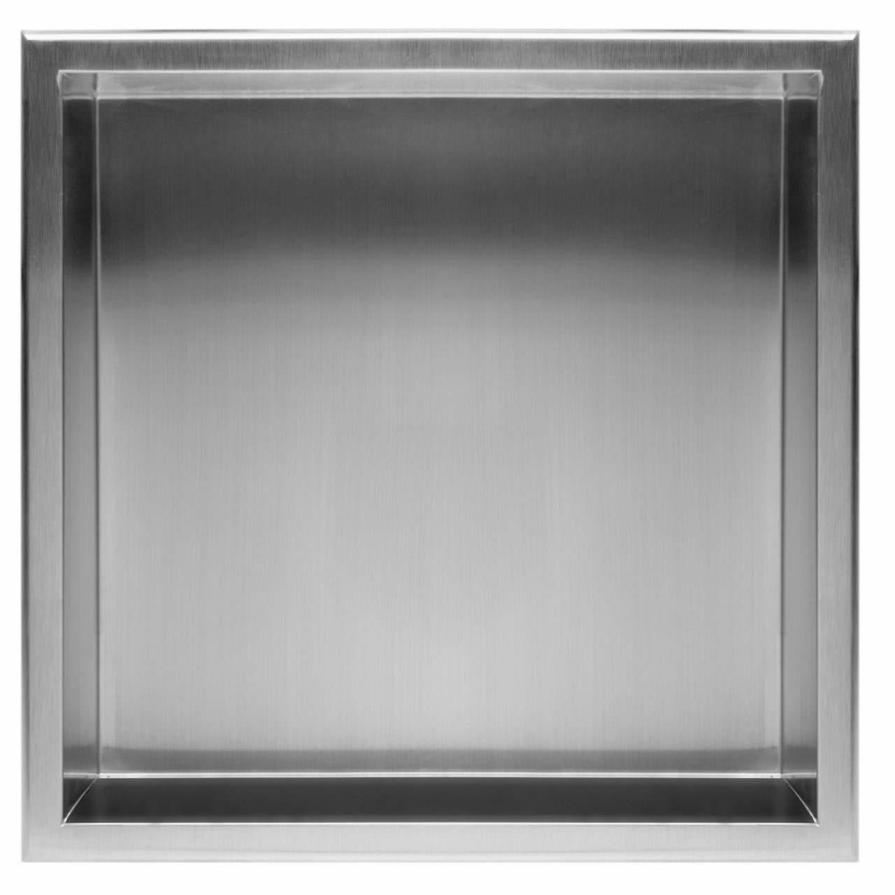 Poze Raft incastrat pentru baie 30x30 argintiu periat