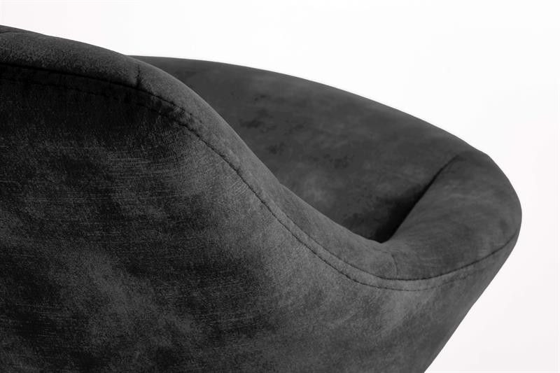 Poze Scaun de bar H-102 velvet negru