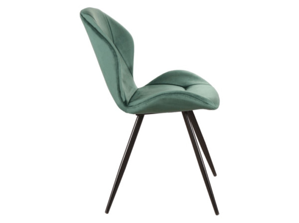 Poze Scaun Ginger velvet verde Blu78