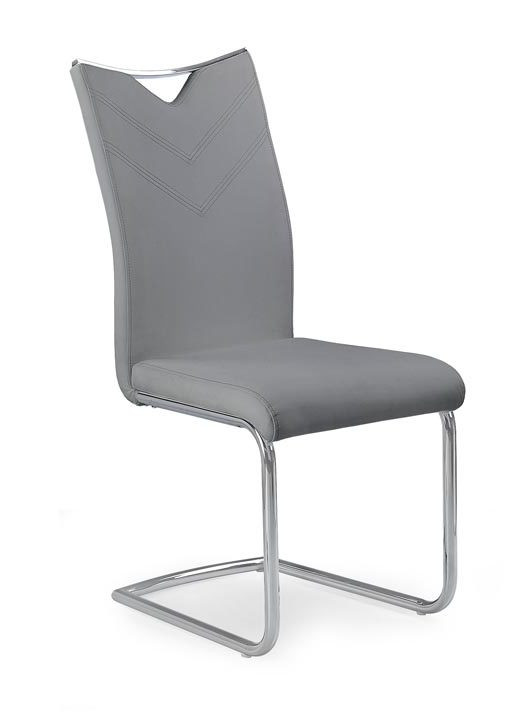 Poze Scaun K224 piele ecologica gri