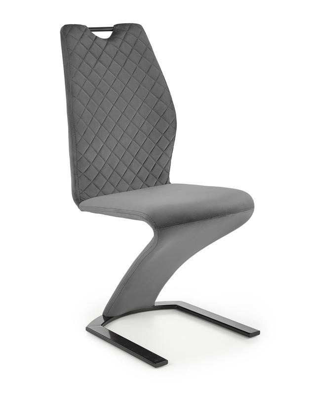 Poze Scaun K442 Velvet Gri - H102