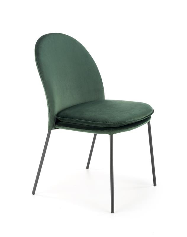 Poze Scaun K443 Velvet Verde – l50 x A58 x H84 cm