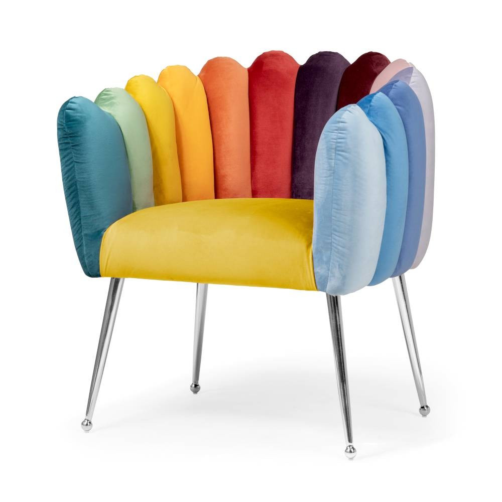 Poze Scaun Lili multicolor – H81 cm