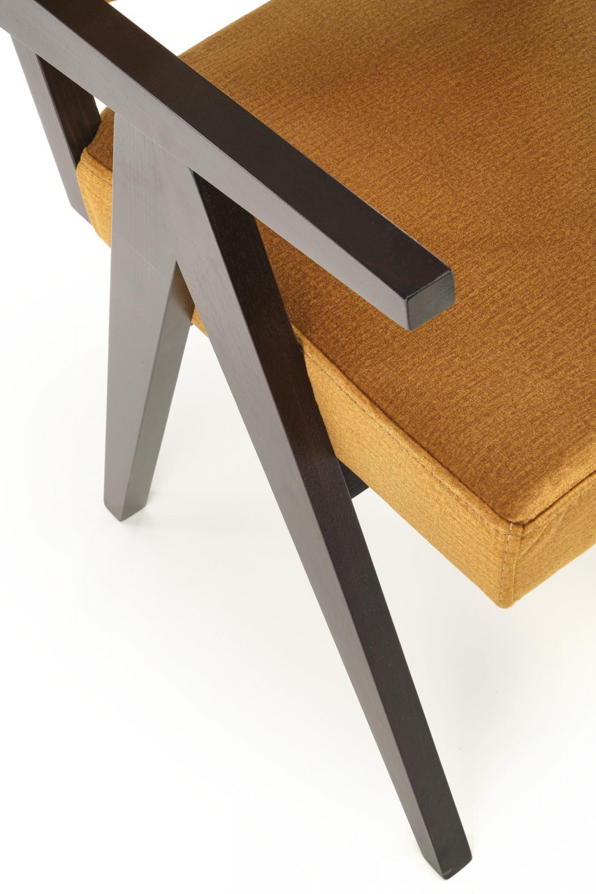 Poze Scaun Memory mustariu Monolith 48/abanos