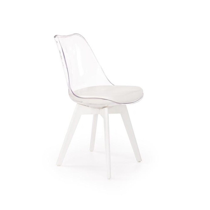 Poze Scaun policarbonat K245 alb - H 83 cm