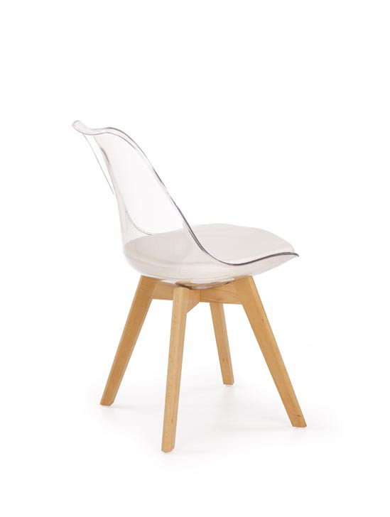 Poze Scaun policarbonat K246 alb - H 83 cm