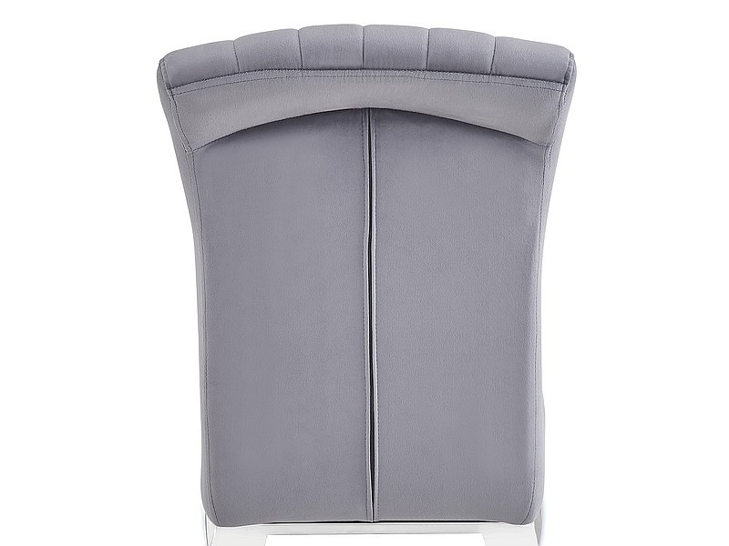 Poze Scaun Prince velvet gri - H100 cm