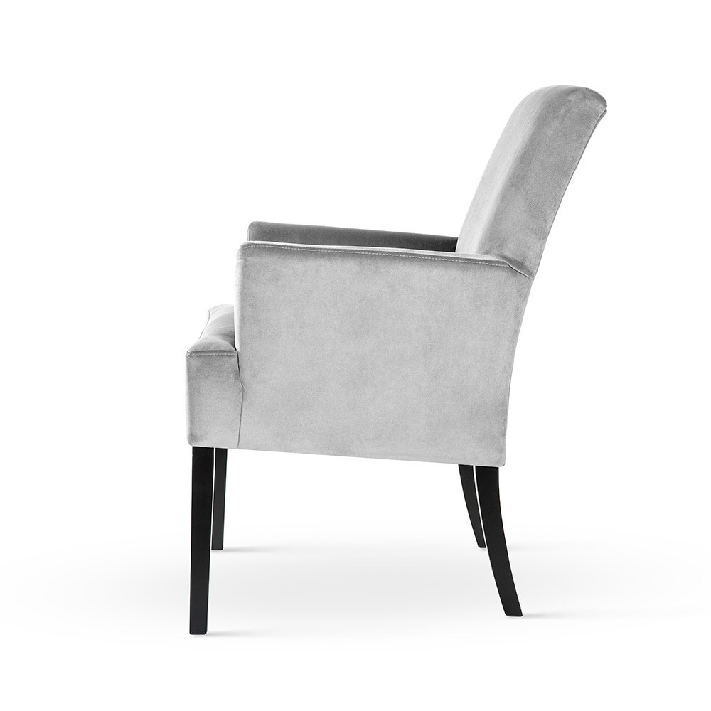 Poze Scaun tapitat Gala cu cotiera H94 cm