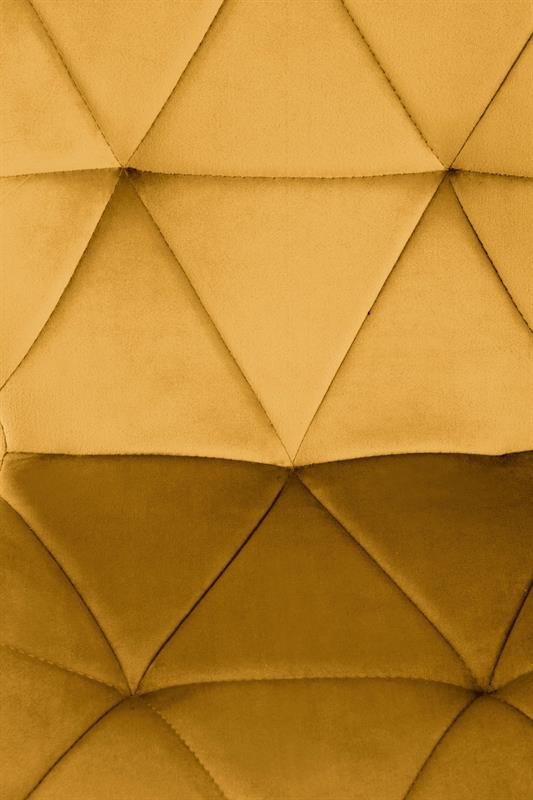 Poze Scaun tapitat K453 velvet mustariu