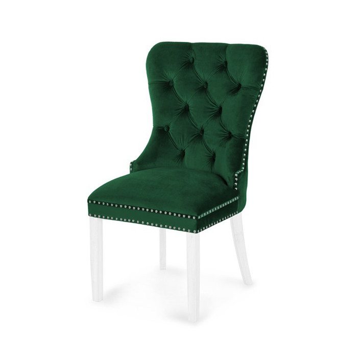 Poze Scaun tapitat Madame verde - H 101 cm