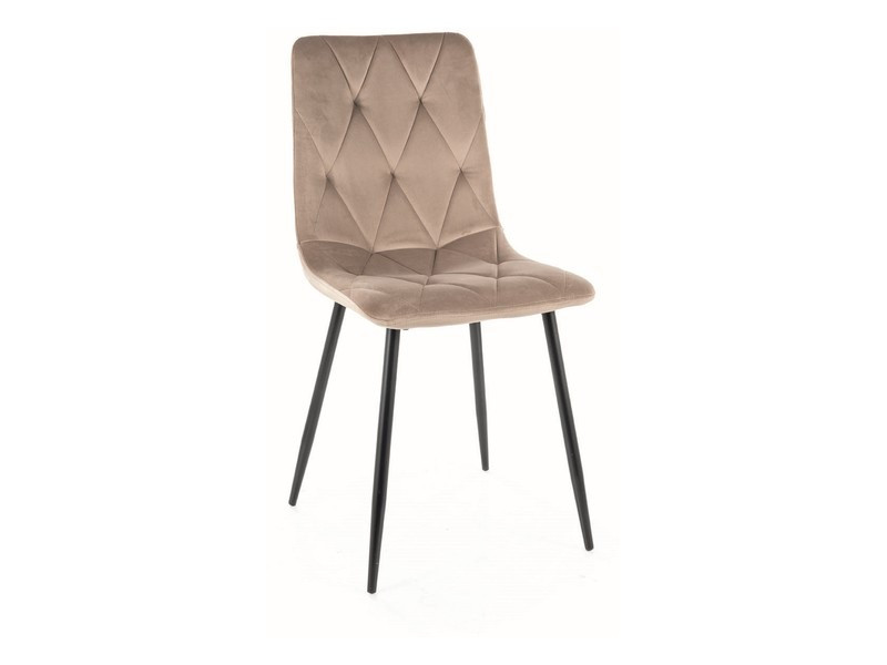Poze Scaun Tom velvet bej Blu40