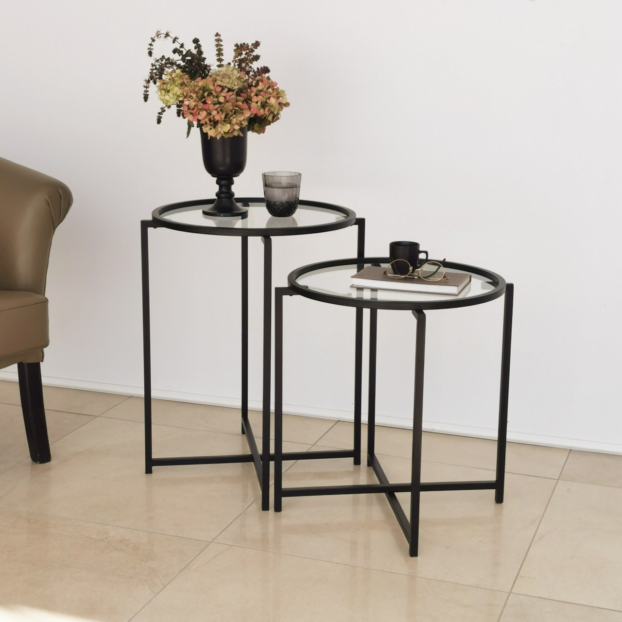 Poze Set 2 masute de cafea S412