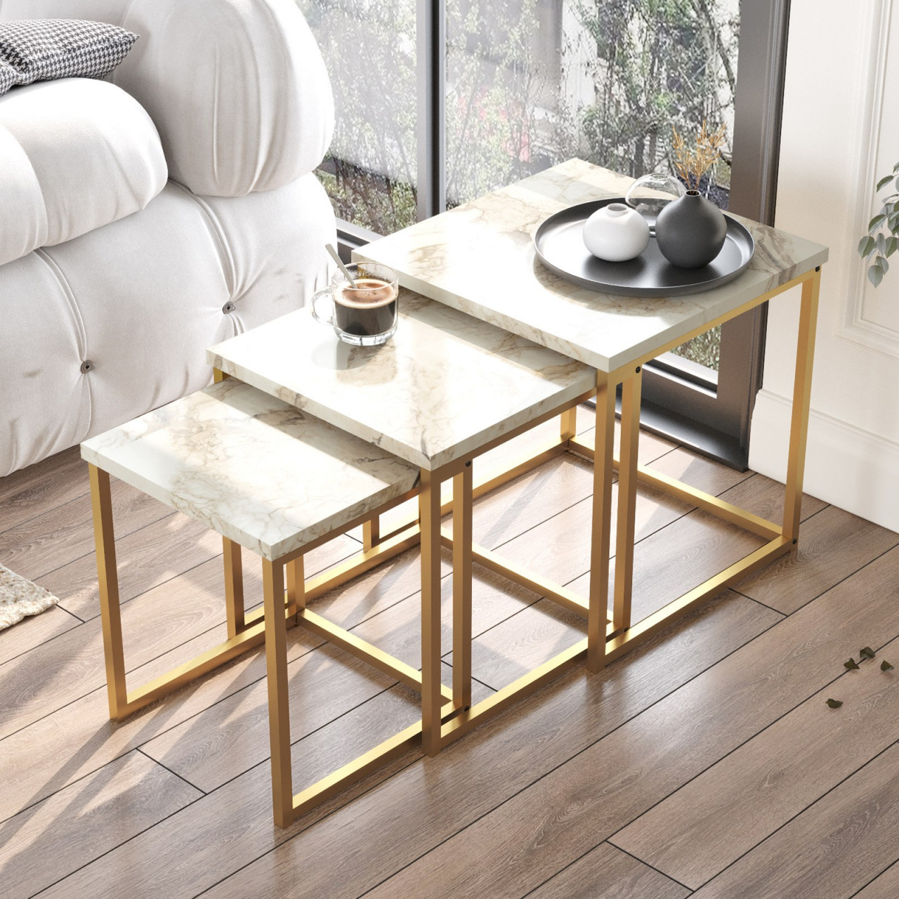 Poze Set 3 mese de cafea VG7-GE