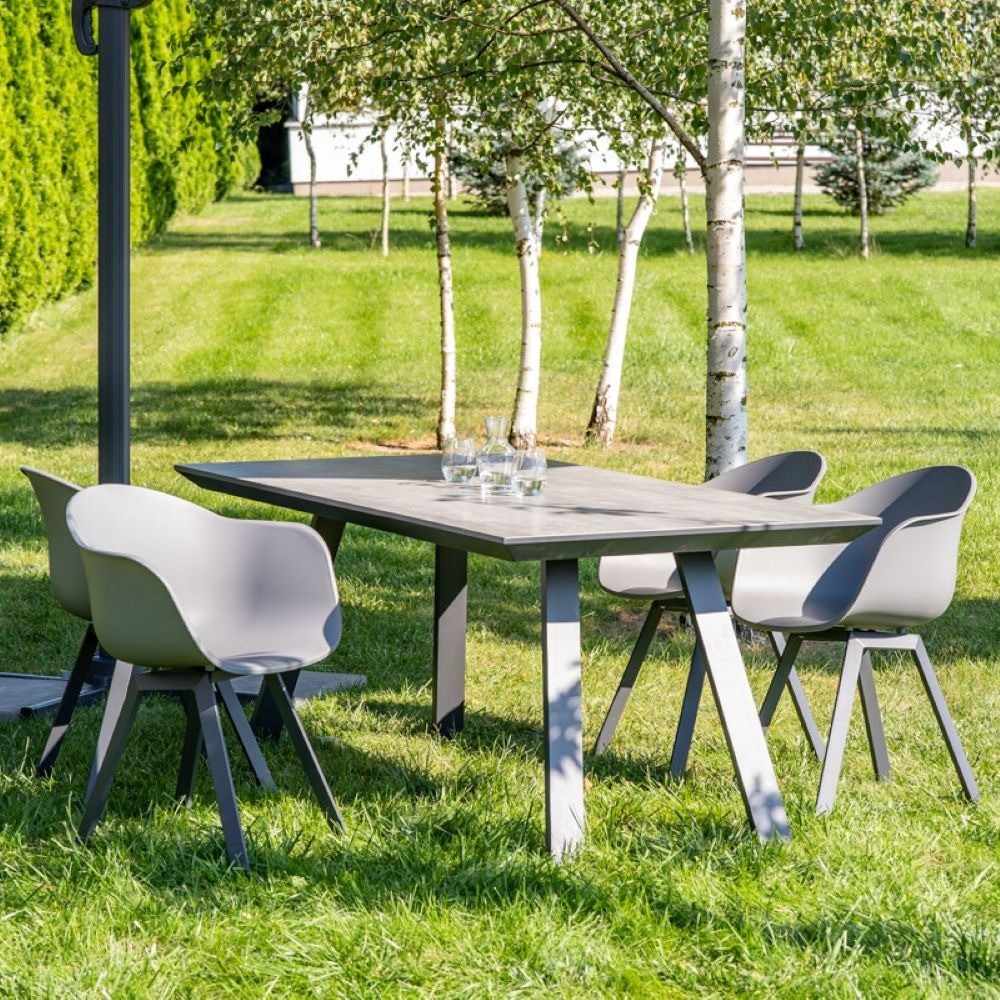 Poze Set 4 scaune Jowisz gri H79 cm