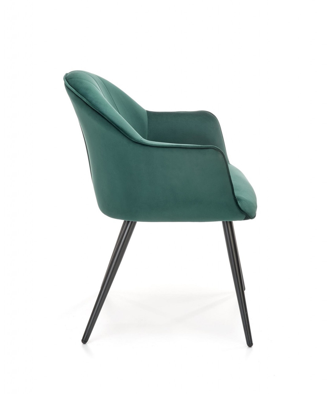 Poze Set masa extensibila Silvestro L180-220 cm + 4 scaune K468 velvet verde