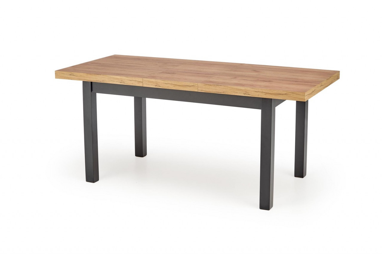 Poze Set masa extensibila Tiago L140-220 cm + 4 scaune Toledo 2 verde/stejar miere